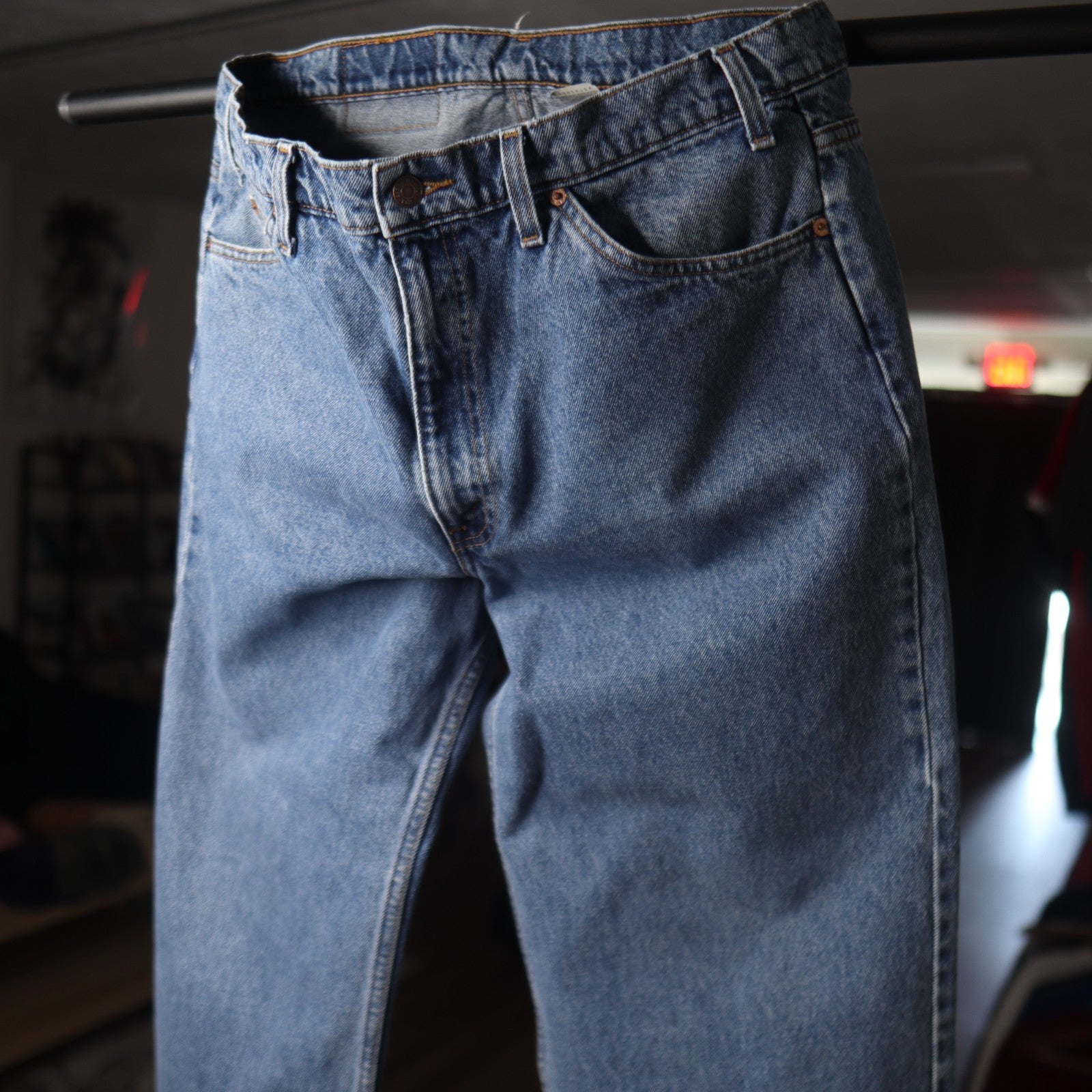 Vintage 90s Levi's 550 Orange Tab Relaxed Fit Denim 38X34