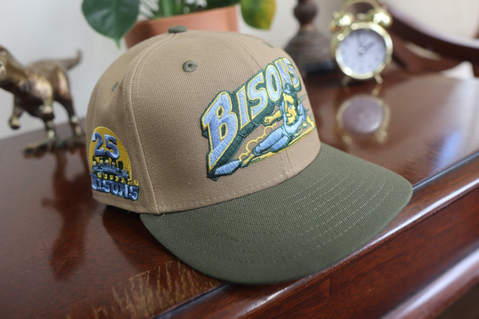 Rare New Era Buffalo Bisons Fitted Size 7 1/4 Hat 59Fifty