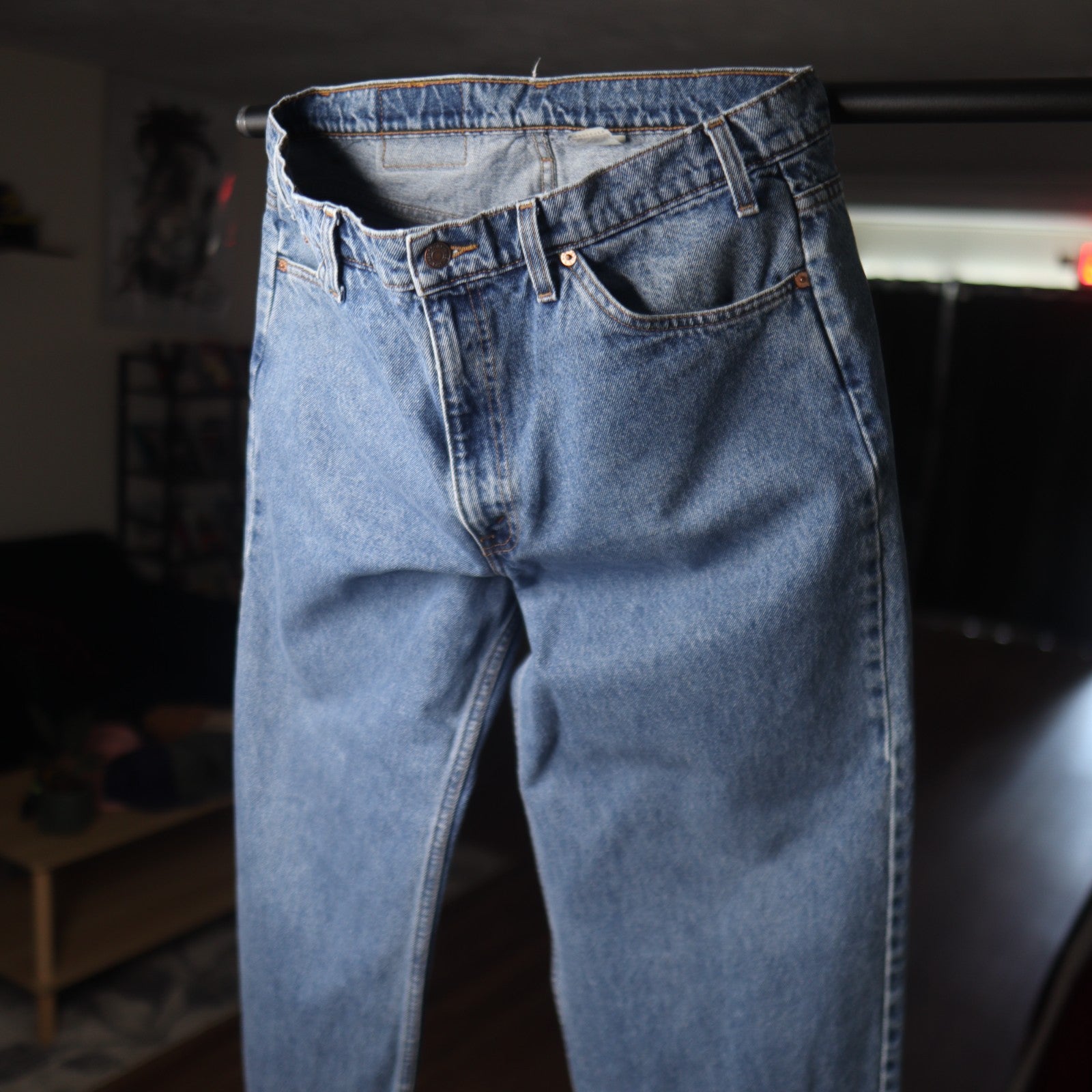 Vintage 90s Levi's 550 Orange Tab Relaxed Fit Denim 38X34