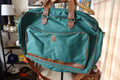 Vintage Polo Ralph Lauren Green Canvas Duffle Bag