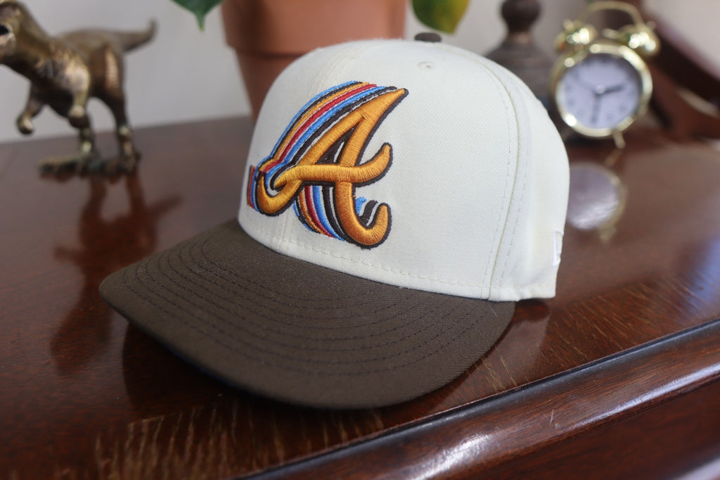 New Era Atlanta Braves Multi Color World Series 59FIFTY Fitted Hat Cap 7 1/4
