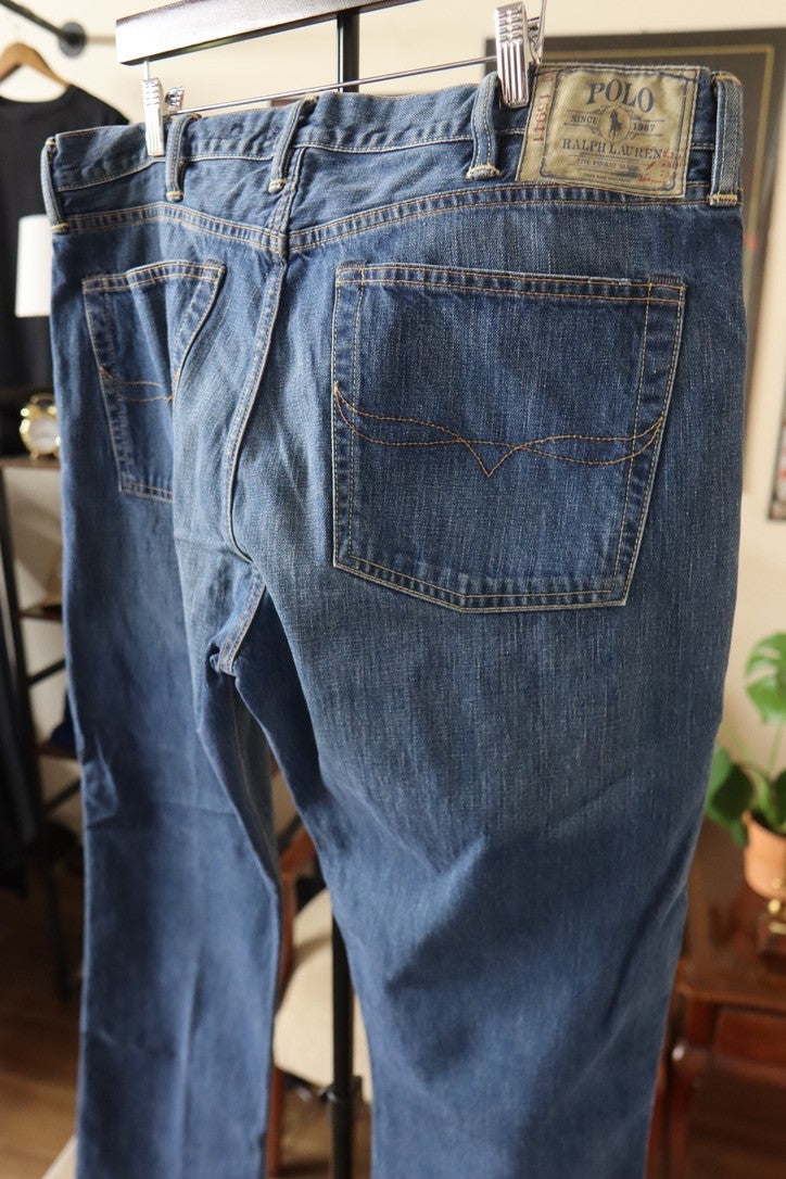 Polo Ralph Lauren Mens Bootcut Denim 38x32