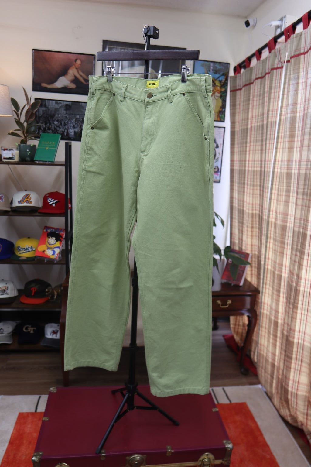 Golf Wang Tyler the Creator Mint Pistachio Green Denim Jeans Size 34