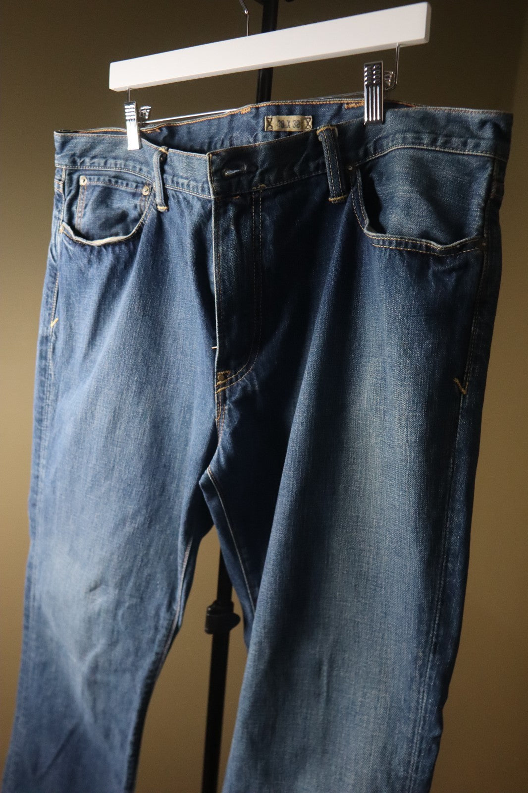 Polo Ralph Lauren Colton Bootcut Jeans Mens 38x32 Blue Medium Wash