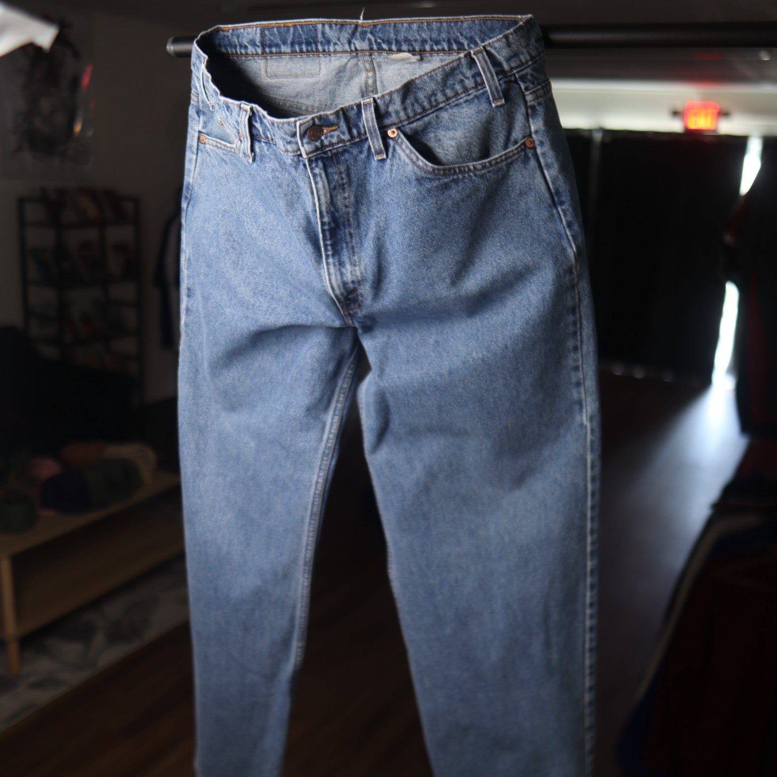 Vintage 90s Levi's 550 Orange Tab Relaxed Fit Denim 38X34
