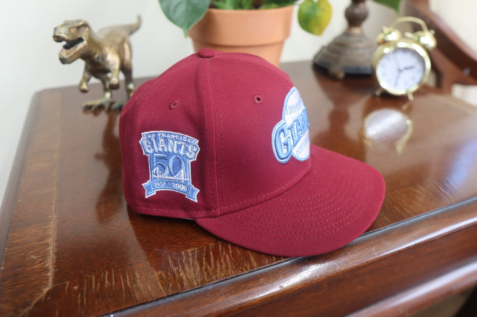 New Era San Francisco Giants 50th Anniversary Air Force Blue 7 - 1/4