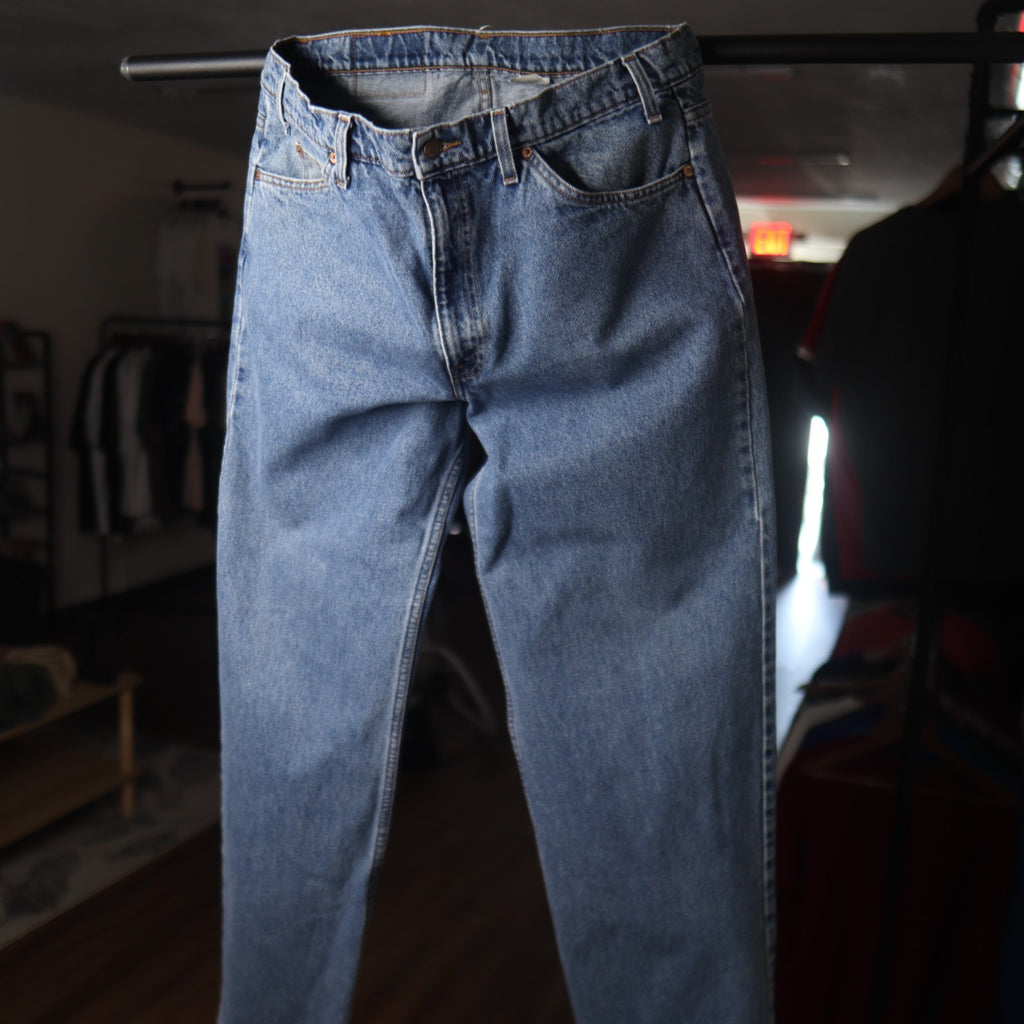 Vintage 90s Levi's 550 Orange Tab Relaxed Fit Denim 38X34