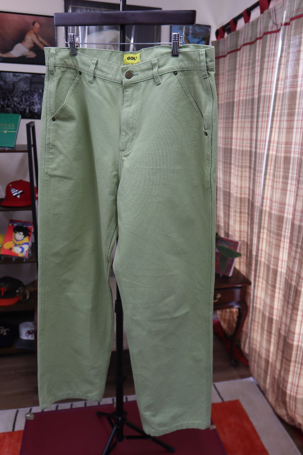 Golf Wang Tyler the Creator Mint Pistachio Green Denim Jeans Size 34