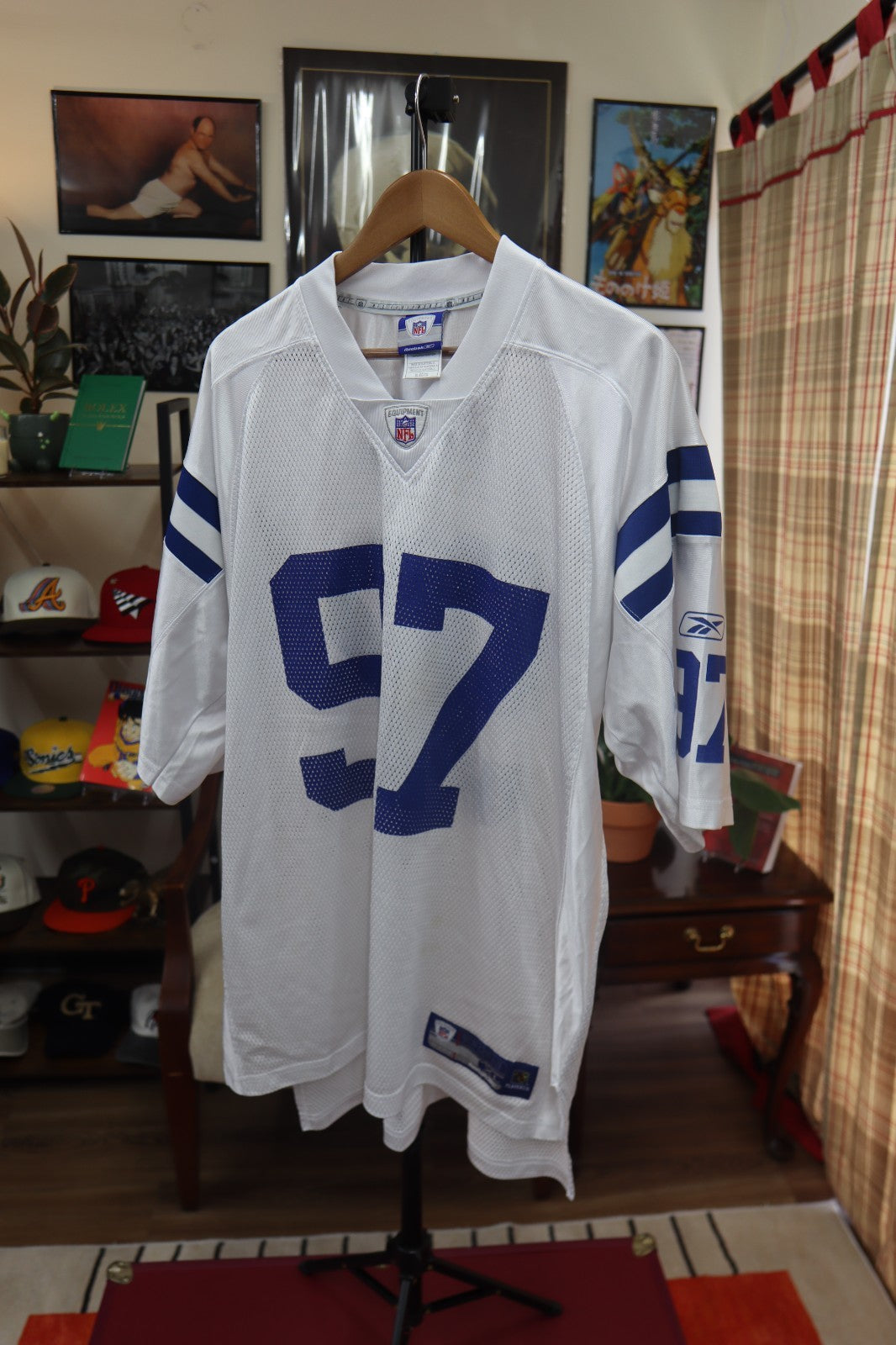 Indianapolis Colts Corey Simon #97 Jersey Men's XL Reebok NFL On Field Vintage