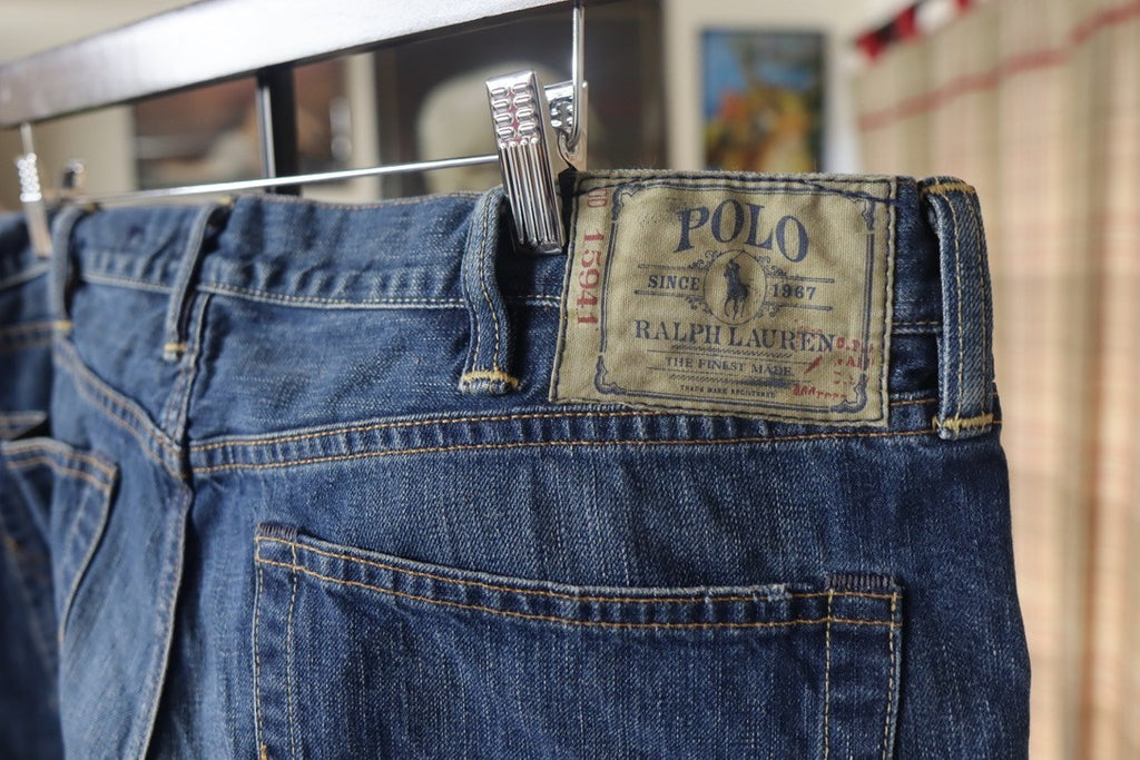 Polo Ralph Lauren Mens Bootcut Denim 38x32