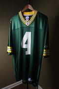 Reebok Green Bay Packers Size 2XL Brett Favre Football Jersey