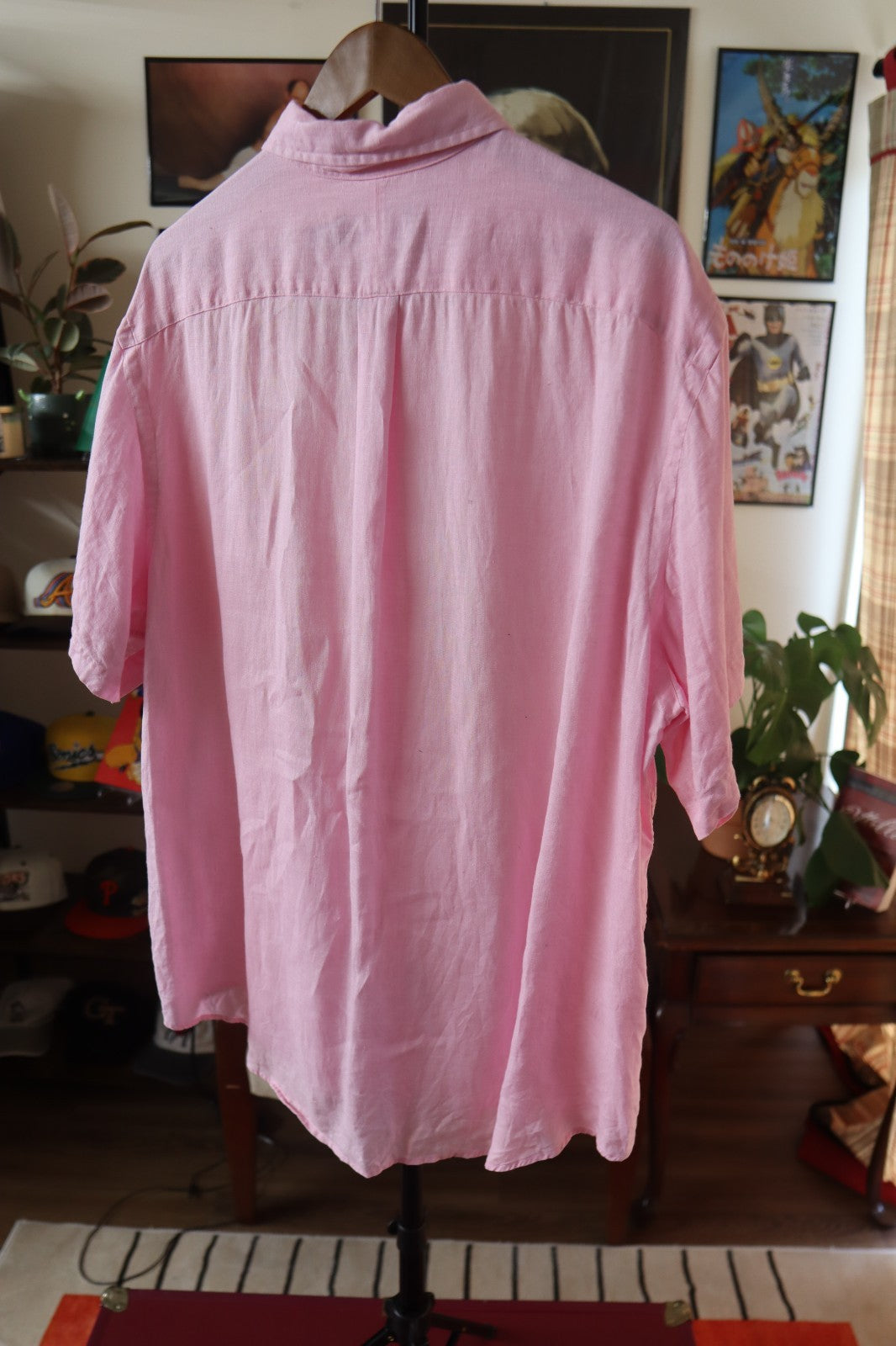 Polo Ralph Lauren 100% Linen Short Sleeve Shirt XXL