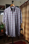 Vintage Ralph Lauren Polo Sport Plaid Button Down Mens XL