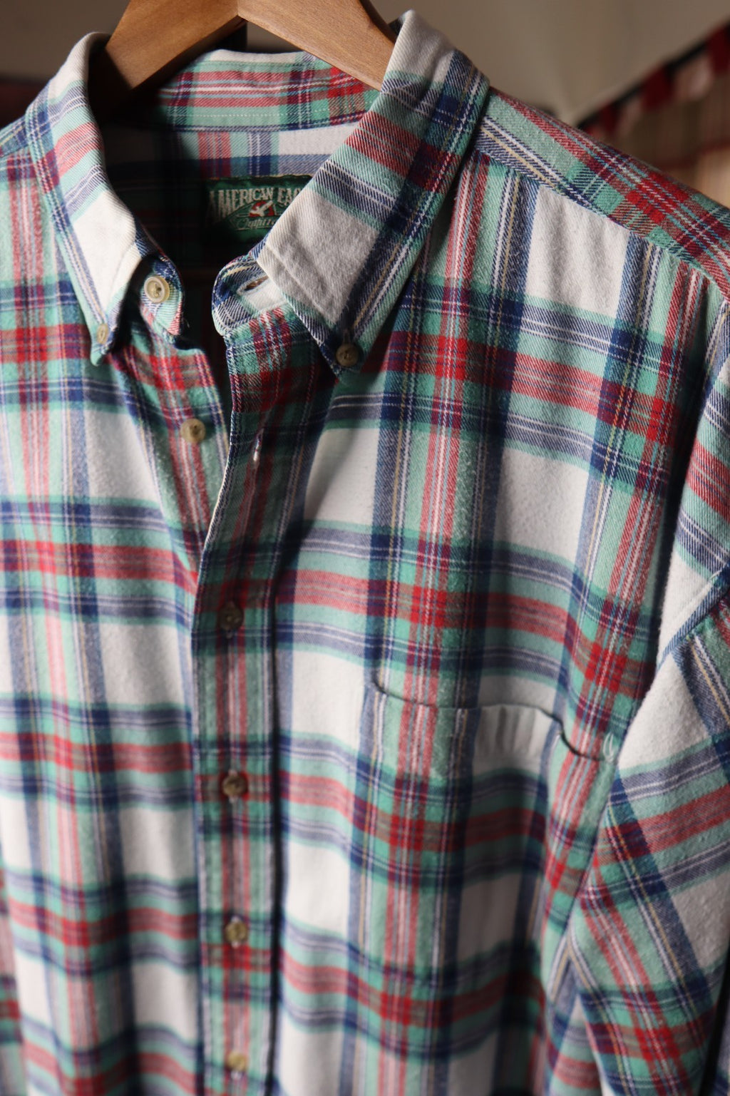 Vintage 90s American Eagle Outfitters Mens XLarge Flannel Button Down