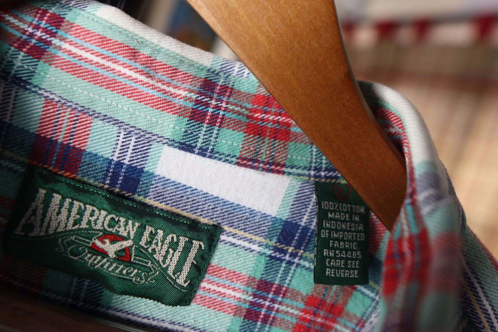 Vintage 90s American Eagle Outfitters Mens XLarge Flannel Button Down