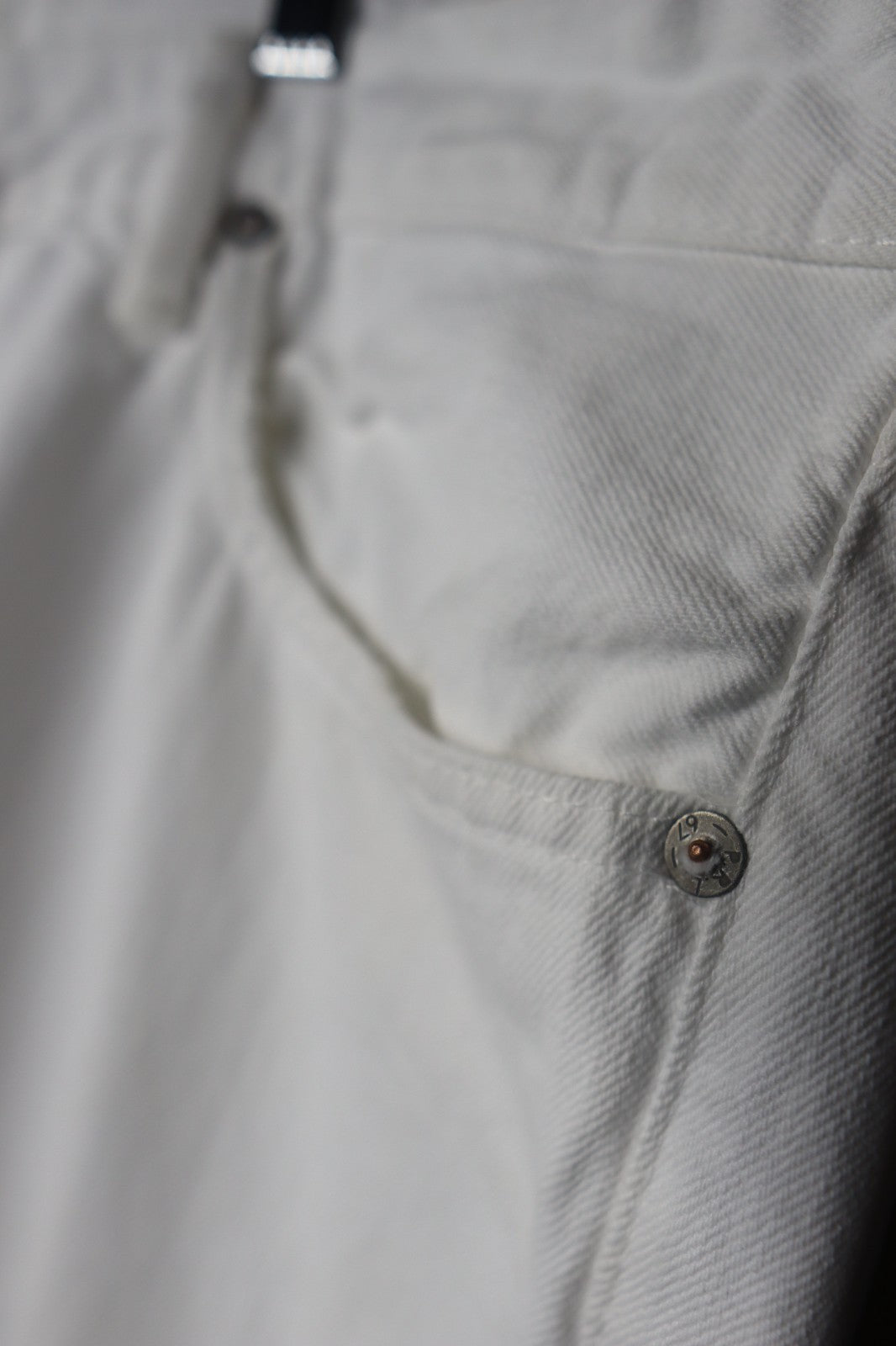 Polo Ralph Lauren Men's Size 40 X 32 White Varick Slim Straight Denim Jeans