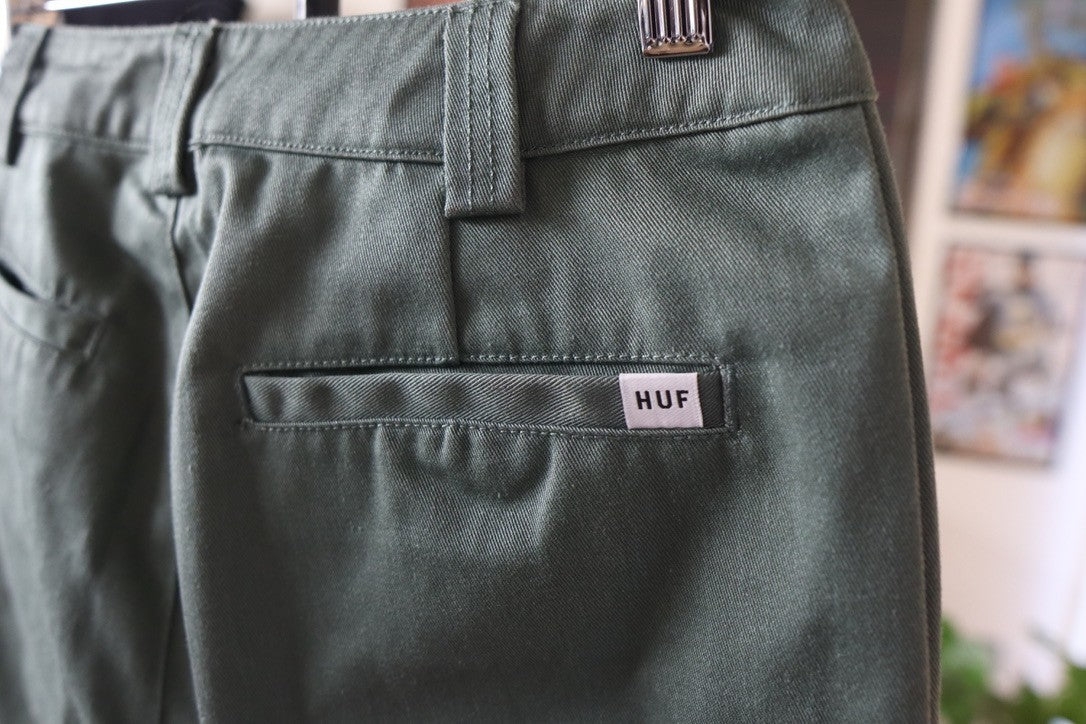 HUF Green Skater Pants Size 28