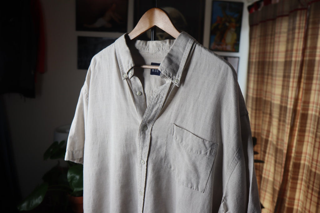 GAP Cotton/Linen Casual Shirt Size XL