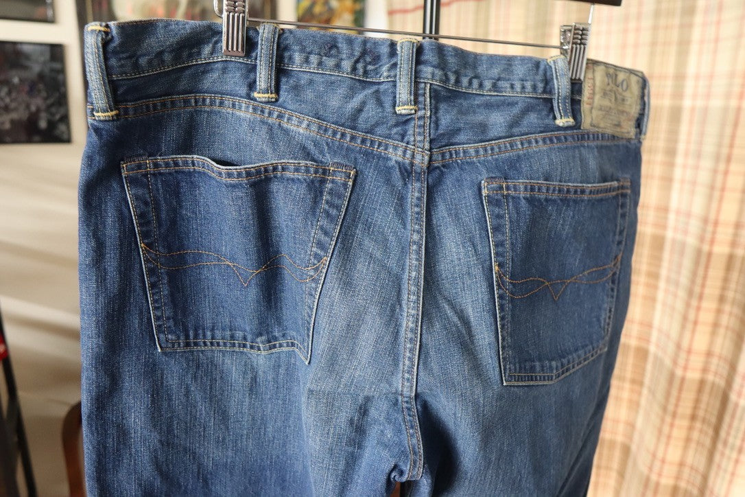 Polo Ralph Lauren Mens Bootcut Denim 38x32