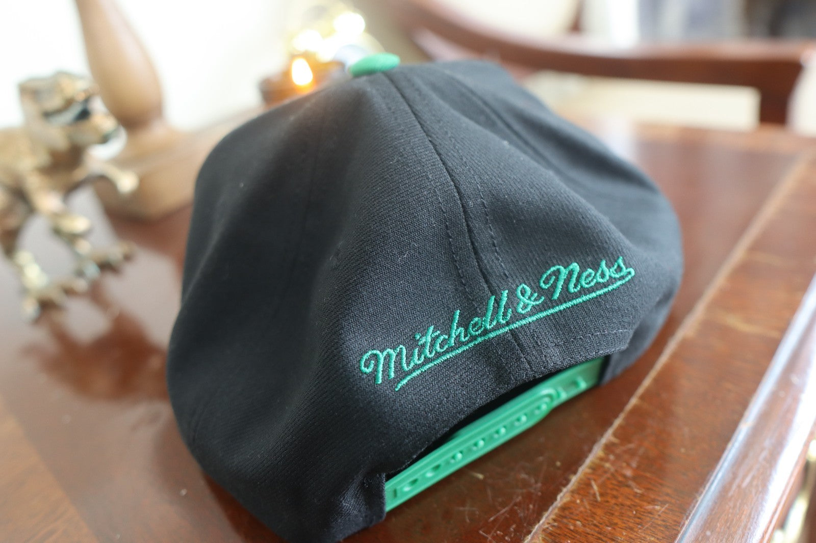 Mitchell & Ness Boston Celtics Classic Logo Adjustable Snapback Hat
