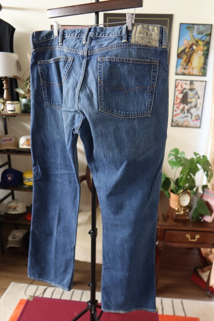 Polo Ralph Lauren Mens Bootcut Denim 38x32
