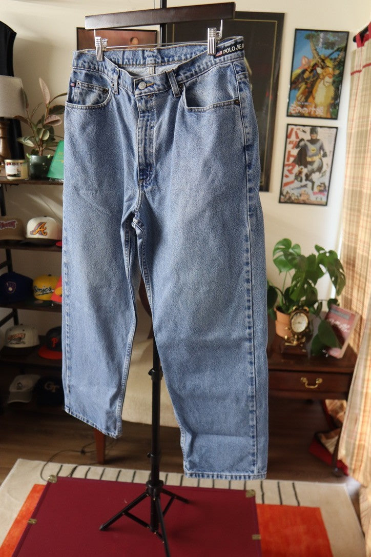 Vintage Polo Ralph Lauren American Flag Jeans 34x30