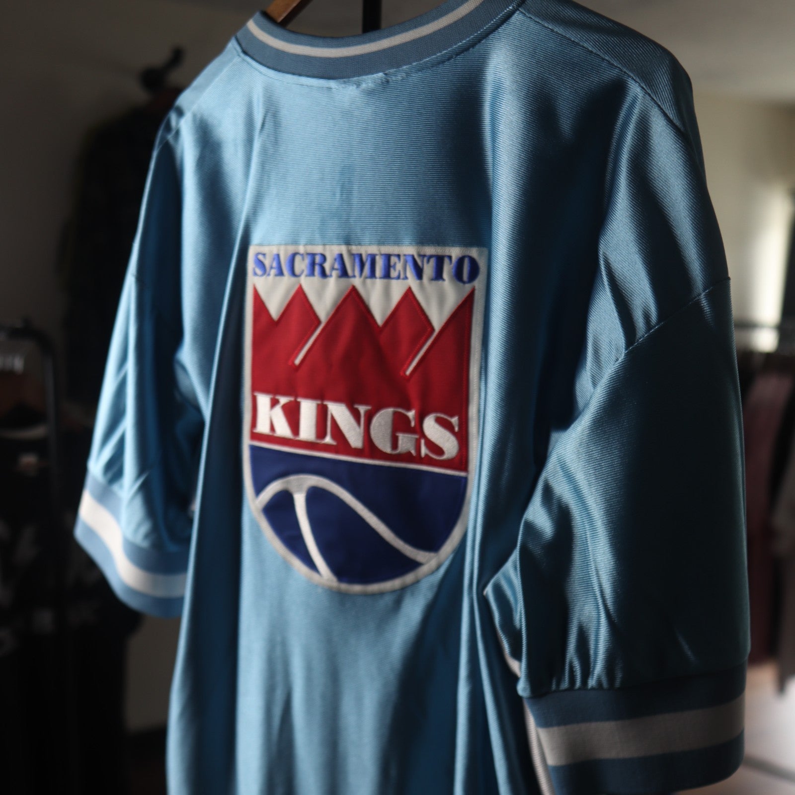 Vintage Sacramento Kings NBA Hardwood Classics Majestic Warm Up Size Large