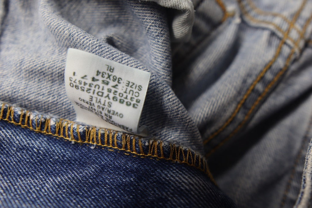 Vintage Ralph Lauren Polo Jeans Co. Denim Mens 36X34 Straight Y2K