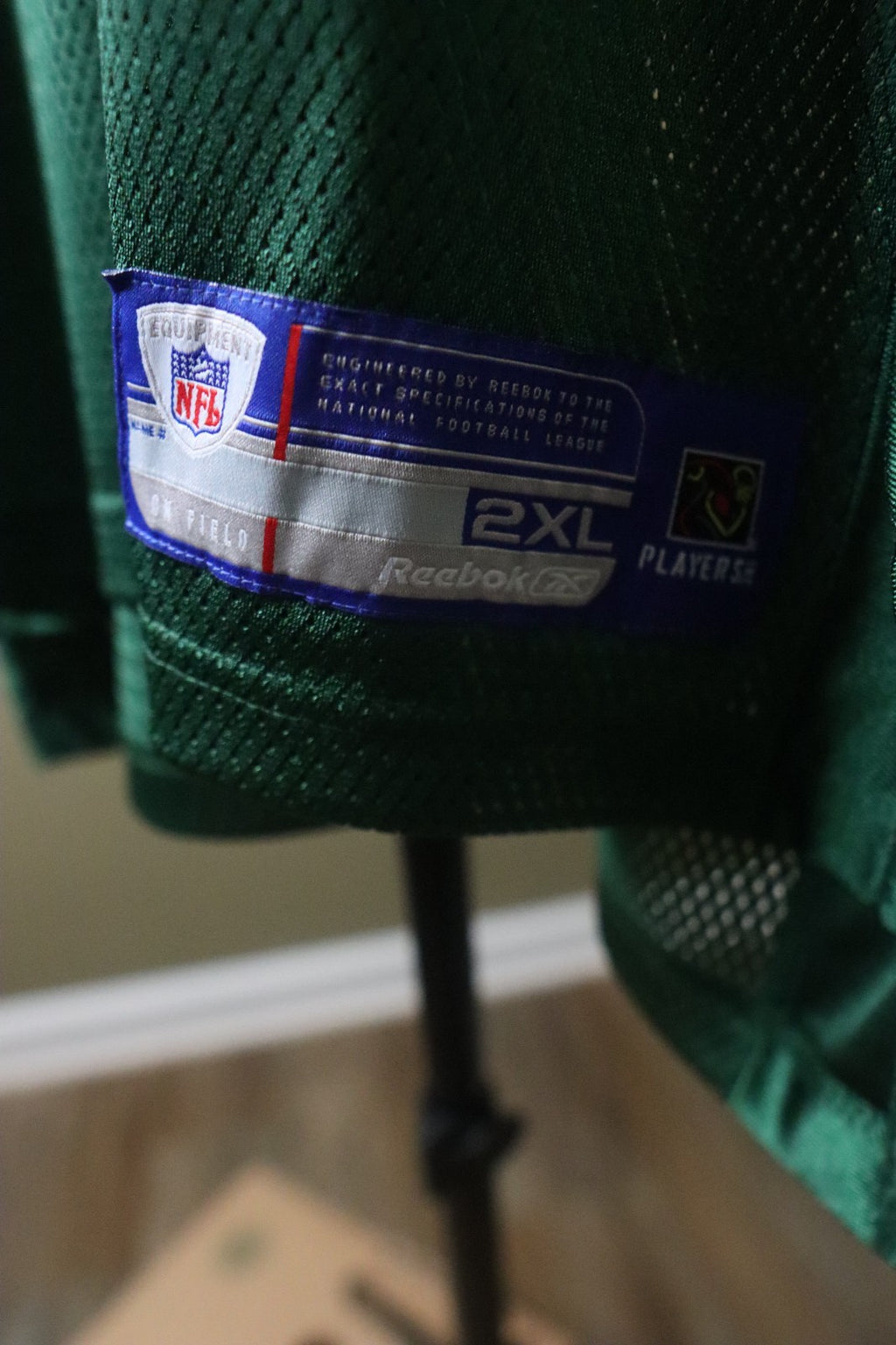Reebok Green Bay Packers Size 2XL Brett Favre Football Jersey