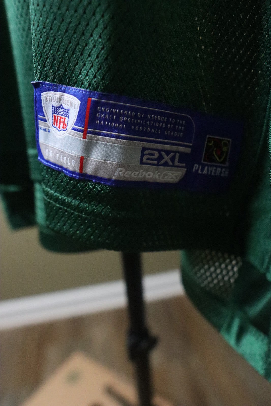 Reebok Green Bay Packers Size 2XL Brett Favre Football Jersey
