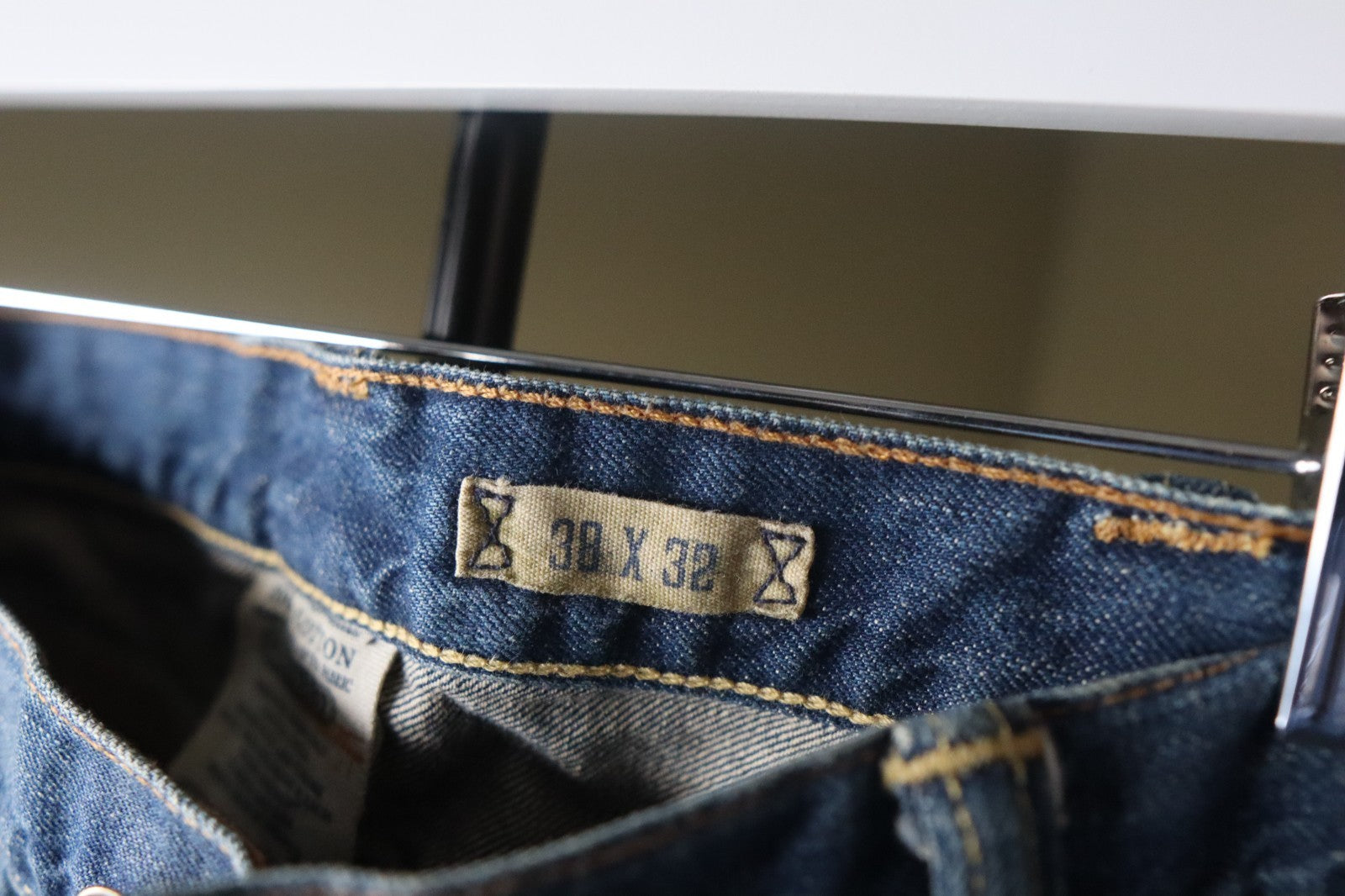 Polo Ralph Lauren Colton Bootcut Jeans Mens 38x32 Blue Medium Wash