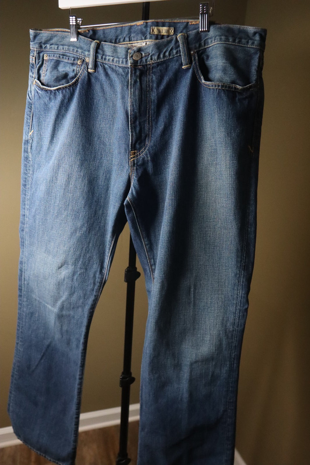 Polo Ralph Lauren Colton Bootcut Jeans Mens 38x32 Blue Medium Wash