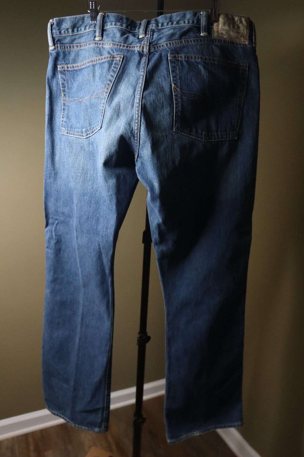 Polo Ralph Lauren Colton Bootcut Jeans Mens 38x32 Blue Medium Wash