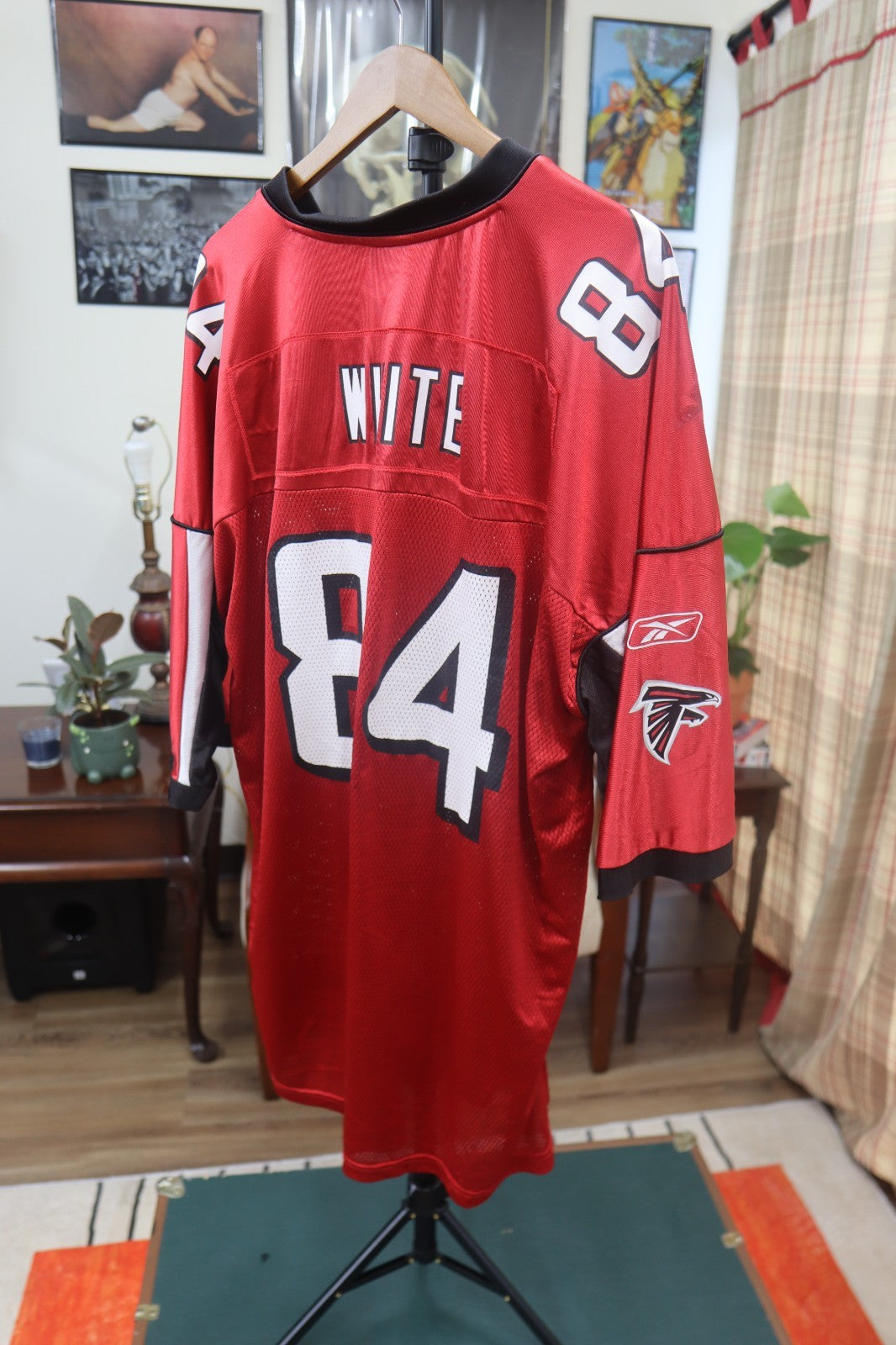 Vintage Reebox Era Atlanta Falcons Roddy White Jersey XXL