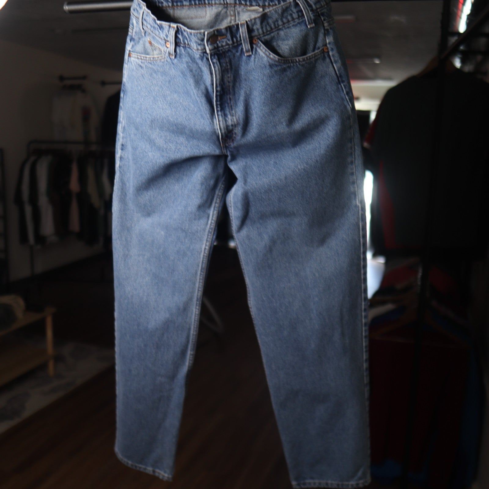 Vintage 90s Levi's 550 Orange Tab Relaxed Fit Denim 38X34