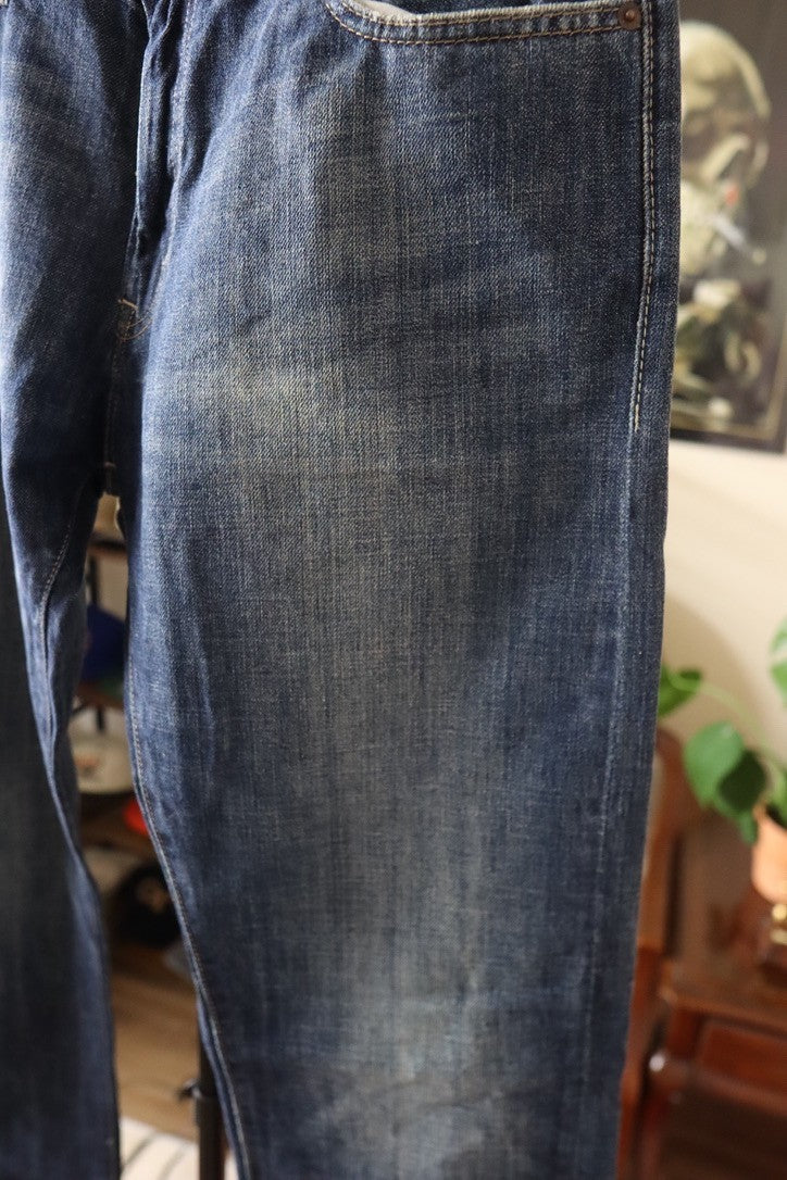 Denim Supply Ralph Lauren Jeans Mens 36x34 Straight Blue Vintage Flag Logo