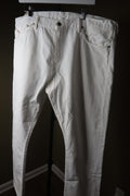 Polo Ralph Lauren Men's Size 40 X 32 White Varick Slim Straight Denim Jeans
