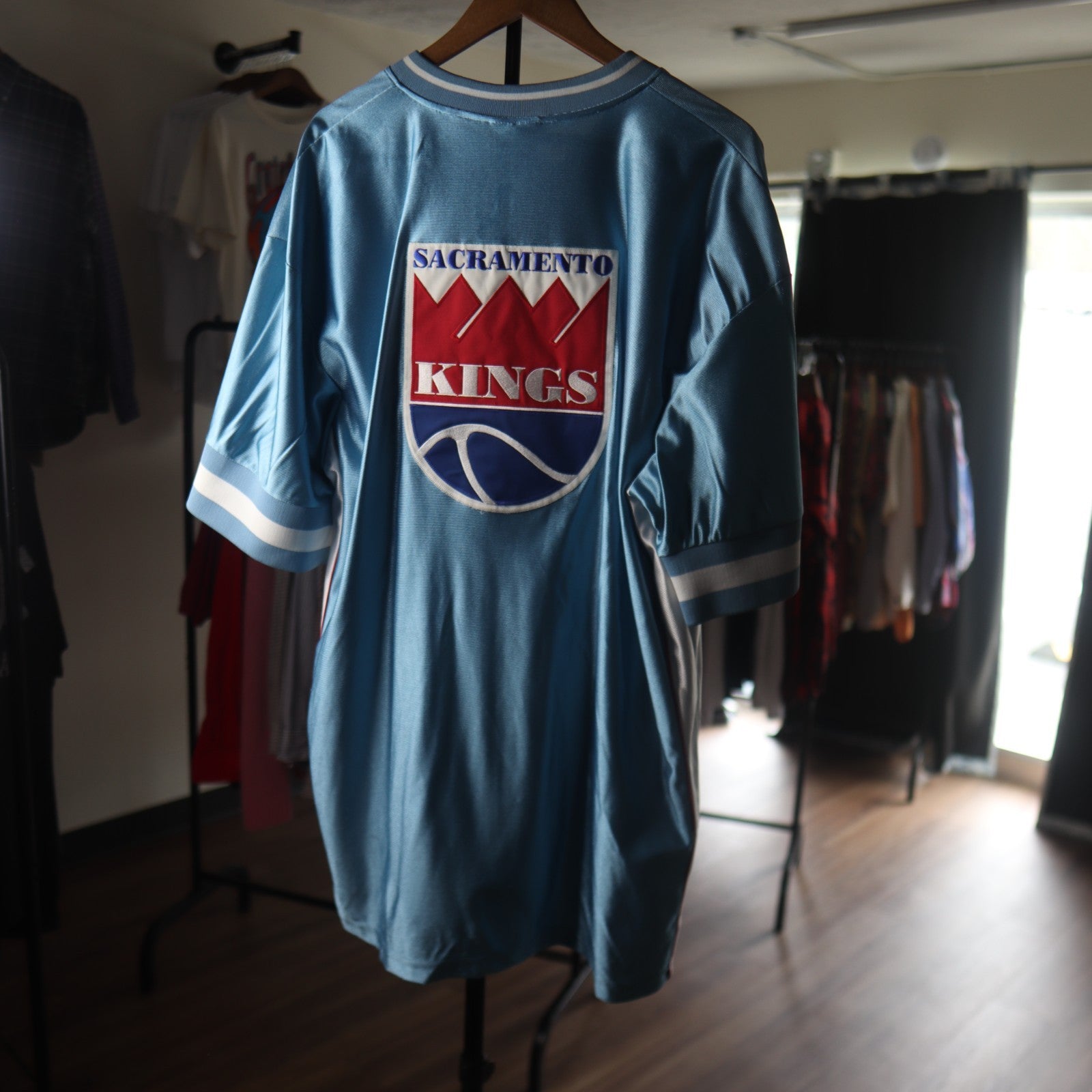 Vintage Sacramento Kings NBA Hardwood Classics Majestic Warm Up Size Large
