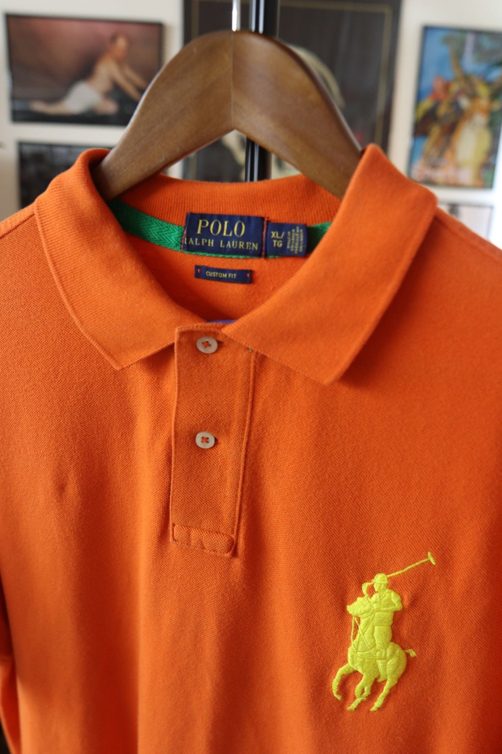 Ralph Lauren Polo Big Pony in Orange Size XL