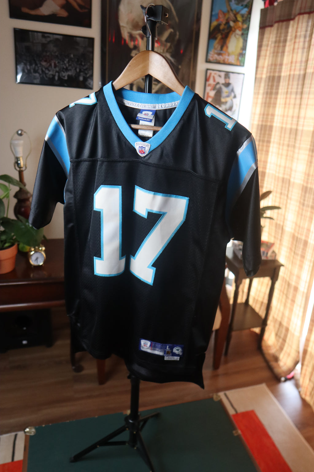 Vintage Carolina Panthers Jake Delhomme Reebox Jersey(Kids)