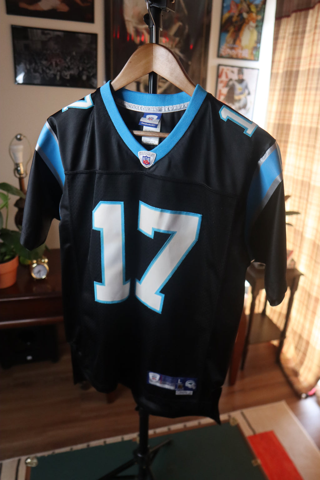Vintage Carolina Panthers Jake Delhomme Reebox Jersey(Kids)