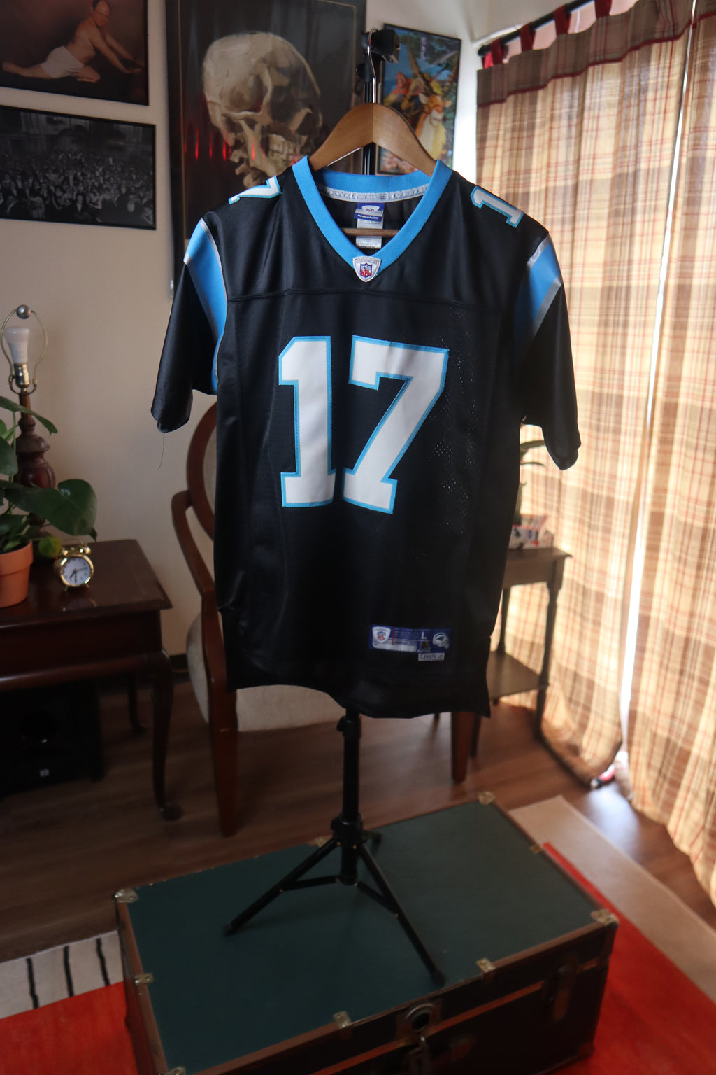Vintage Carolina Panthers Jake Delhomme Reebox Jersey(Kids)