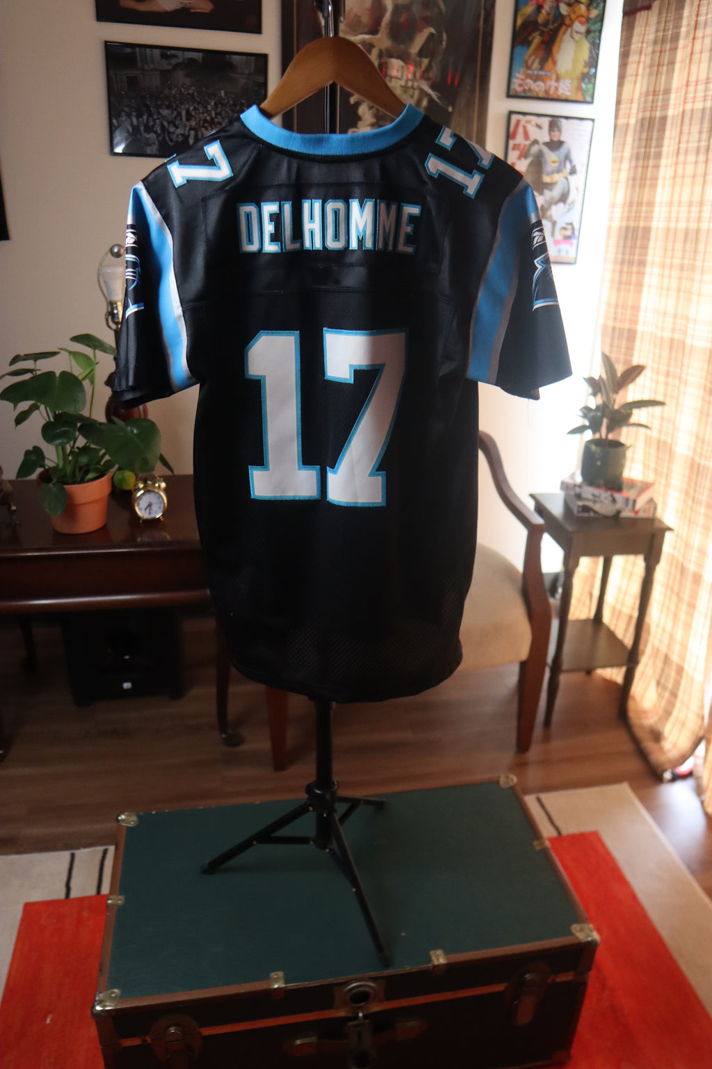 Vintage Carolina Panthers Jake Delhomme Reebox Jersey(Kids)