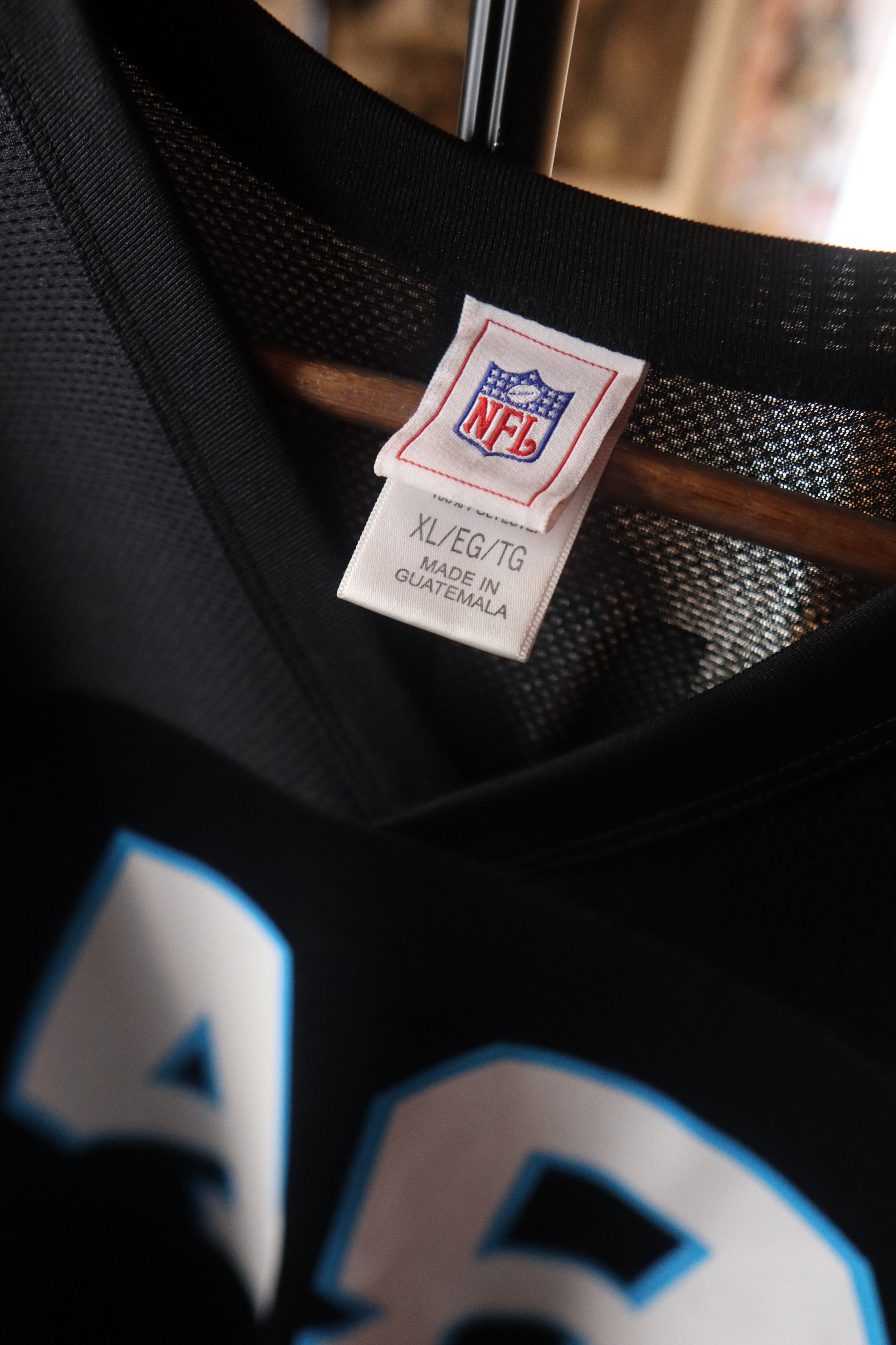 Vintage Carolina Panthers Stephen Davis Practice Jersey