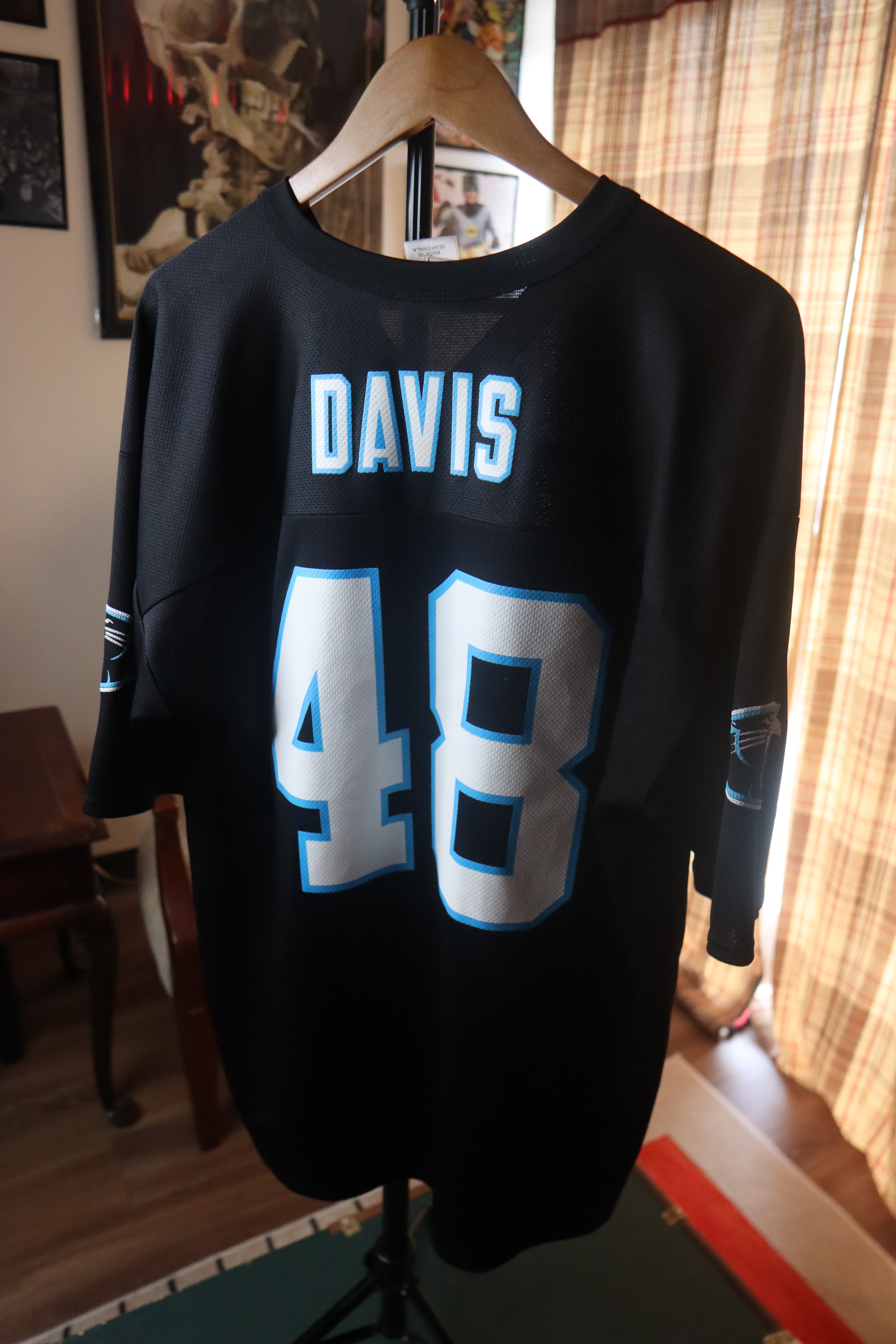 Vintage Carolina Panthers Stephen Davis Practice Jersey