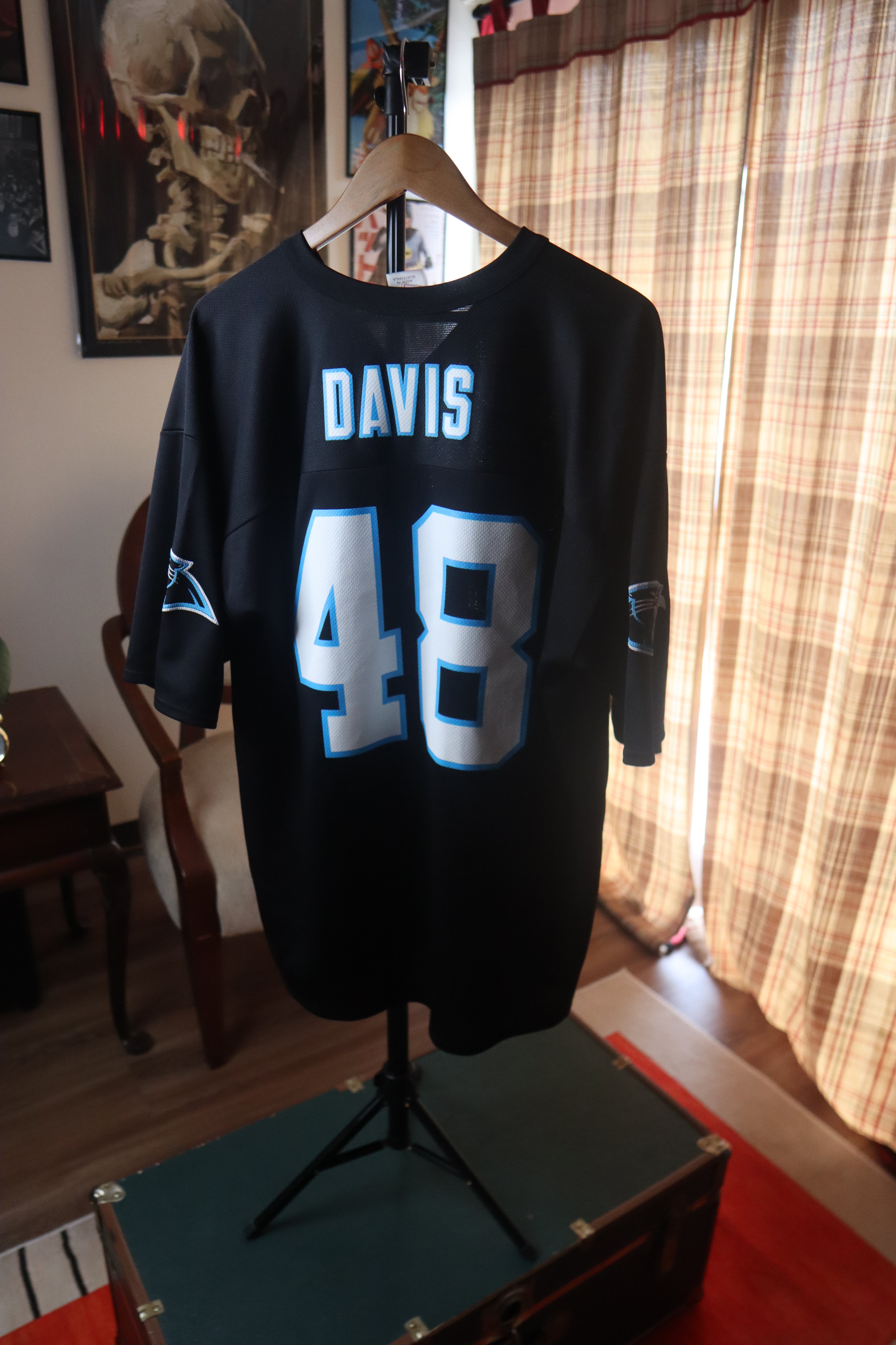 Vintage Carolina Panthers Stephen Davis Practice Jersey